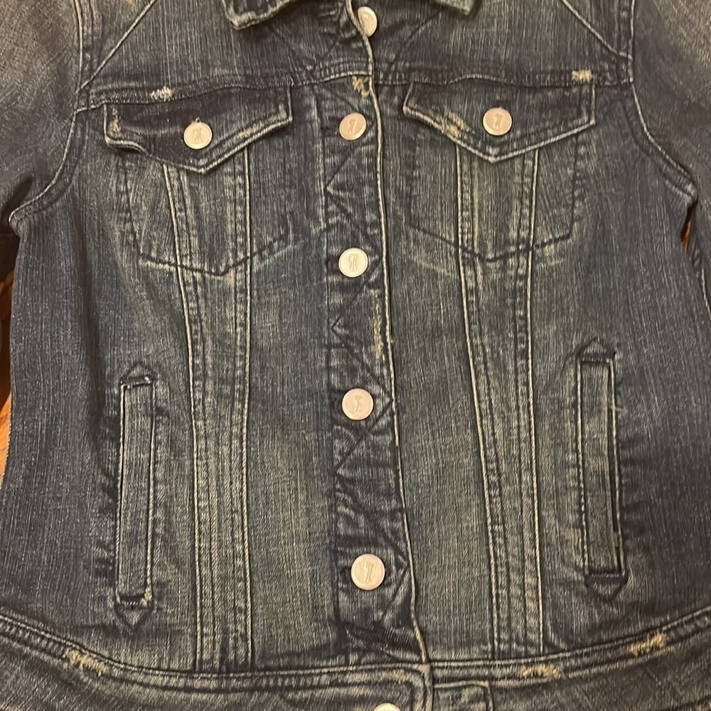 NWT Pilcro And The Letterpress-Anthropologie Woman’s Jean Jacket Size M