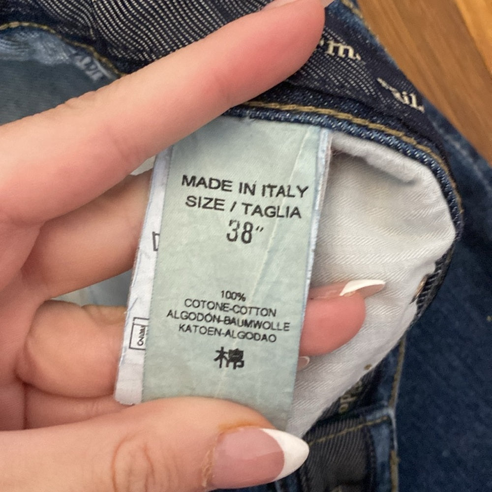 Ermenegildo Zegna Men’s Blue Jeans Size 38