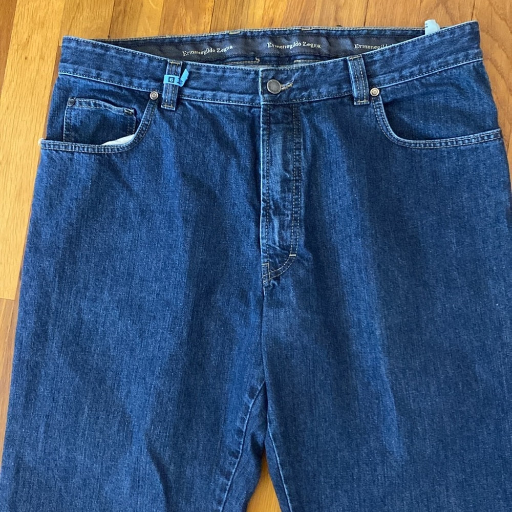 Ermenegildo Zegna Men’s Blue Jeans Size 38