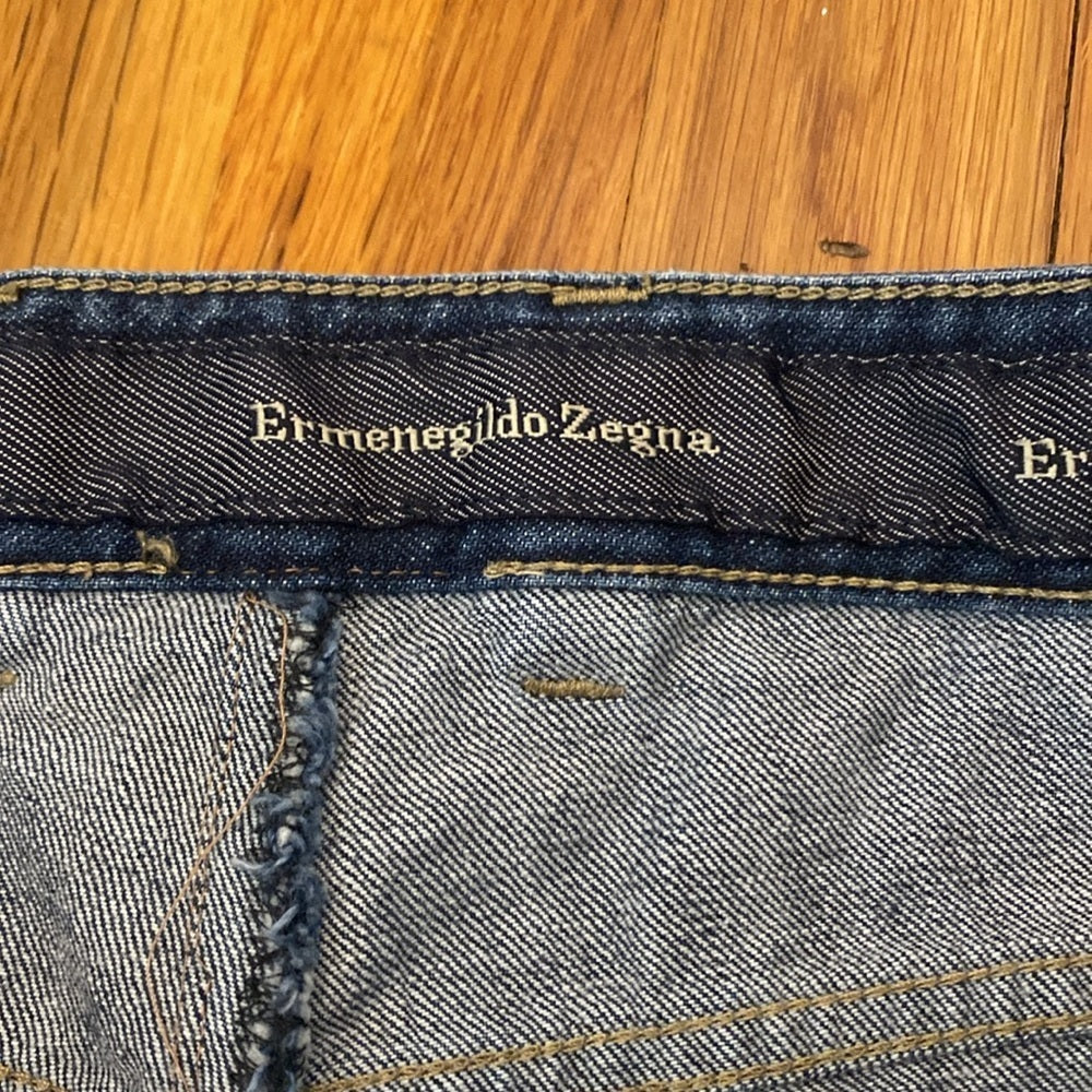 Ermenegildo Zegna Men’s Blue Jeans Size 38