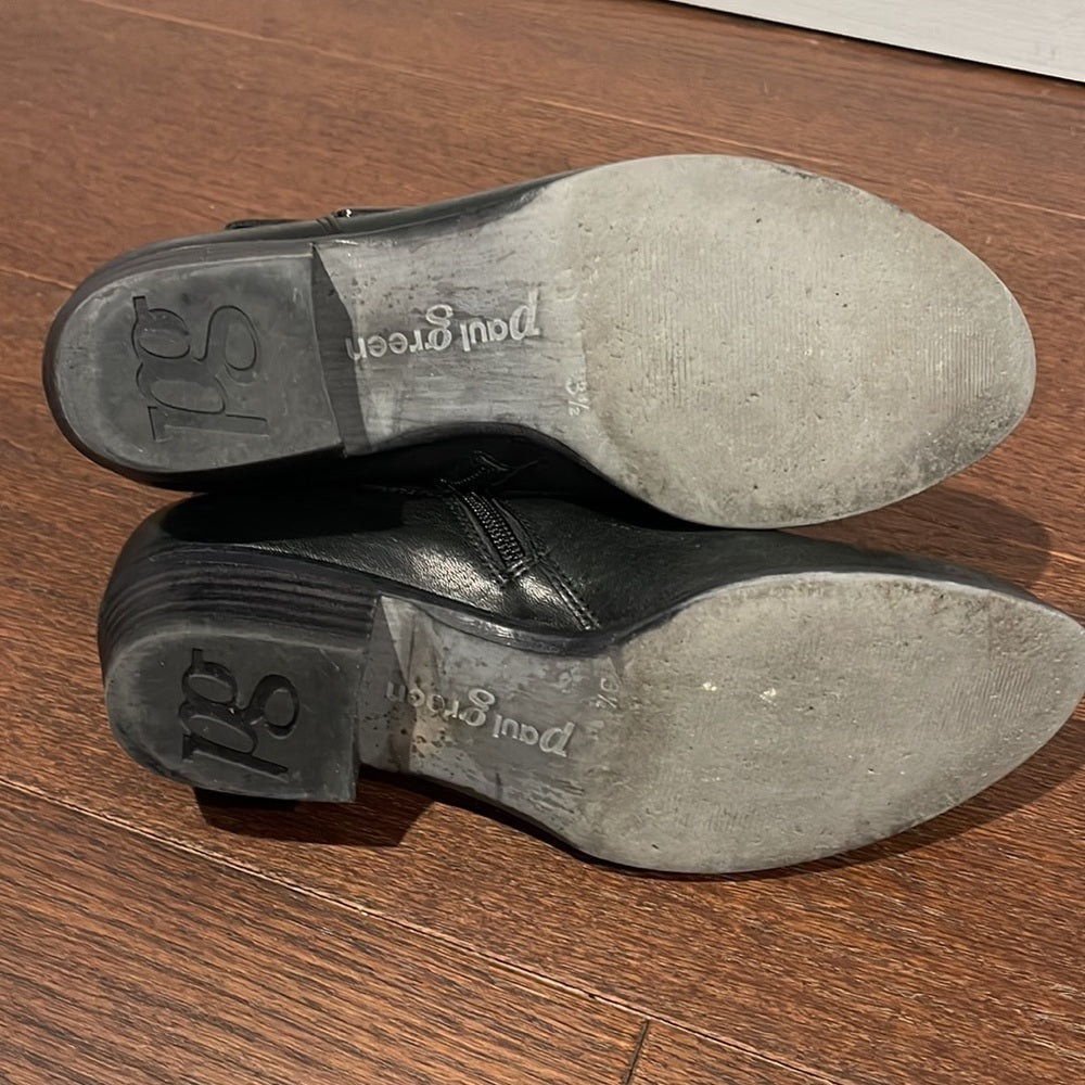 Paul Green Women’s Black Booties Size 6
