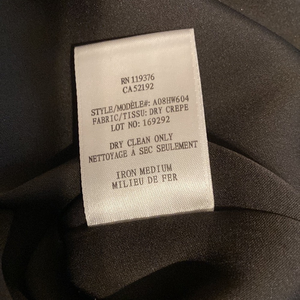 Women’s Helmut Lang dress grey and black. Size 2
