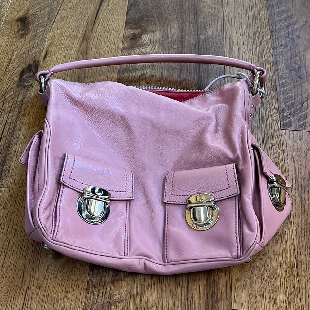 Marc Jacobs Woman’s Pink Leather Shoulder Bag