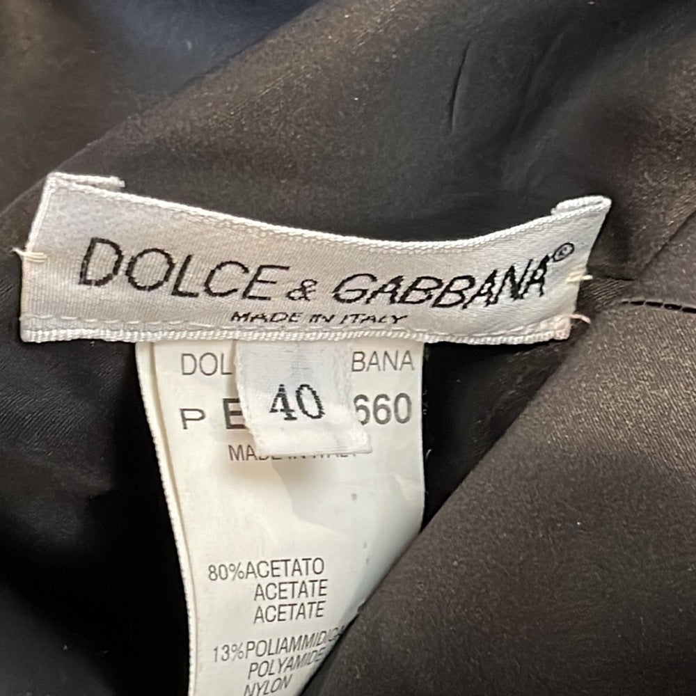 DOLCE & Gabbana Black Women’s Dress Size 40