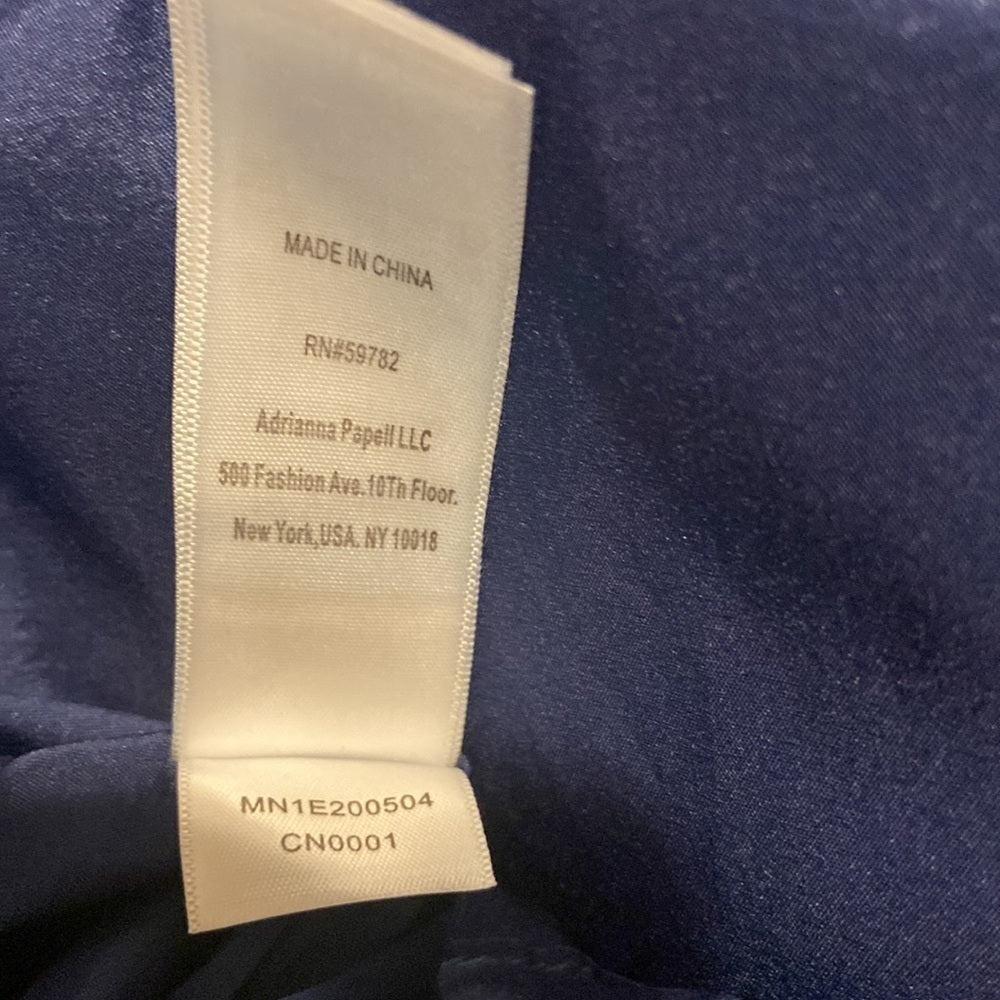 WOMEN’S Aidan by Aidan Mattox long blue dress. Size 12