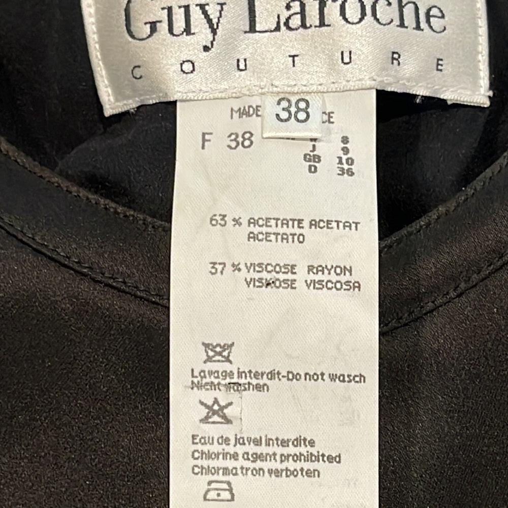GUY Laroche Black Women’s Skirt Suit Size 38