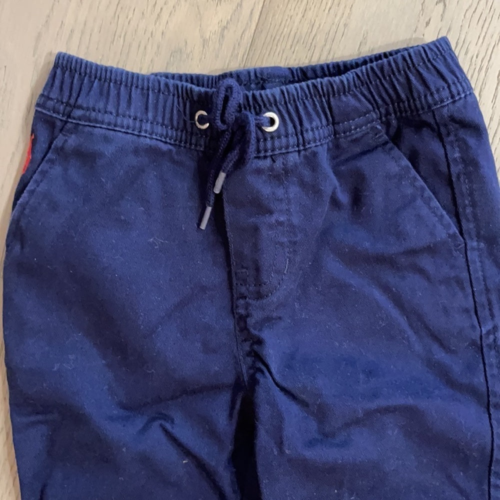 RALPH Lauren Boys Navy Chino Joggers 9 Months