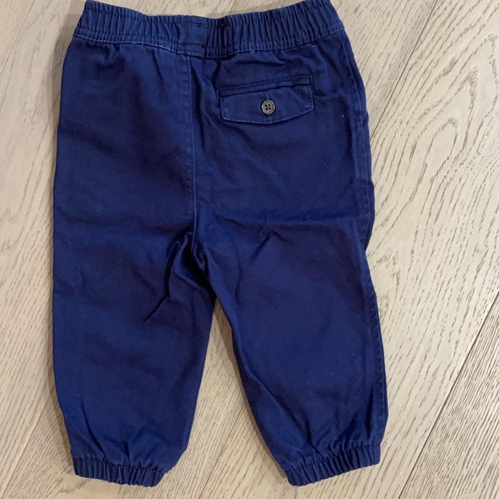 RALPH Lauren Boys Navy Chino Joggers 9 Months