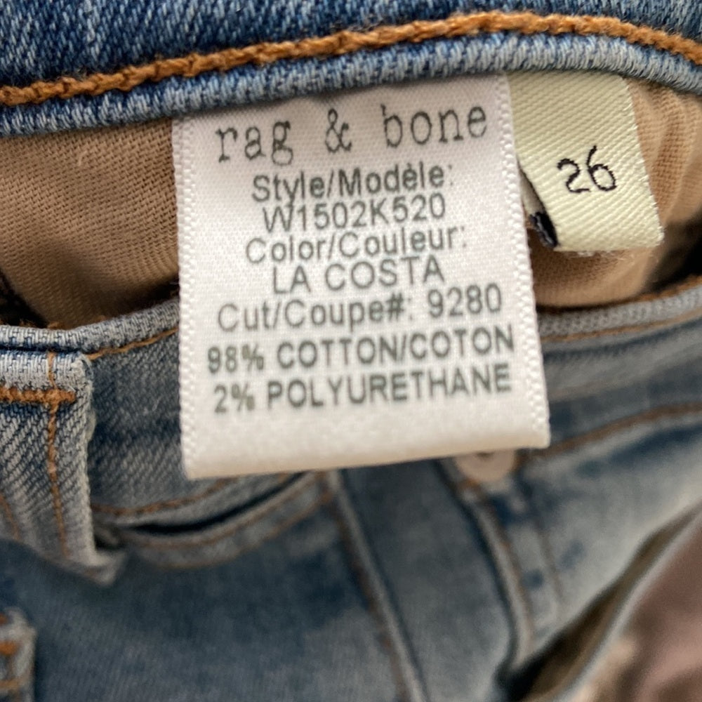 Women’s rag & bones skinny jeans. Size 26