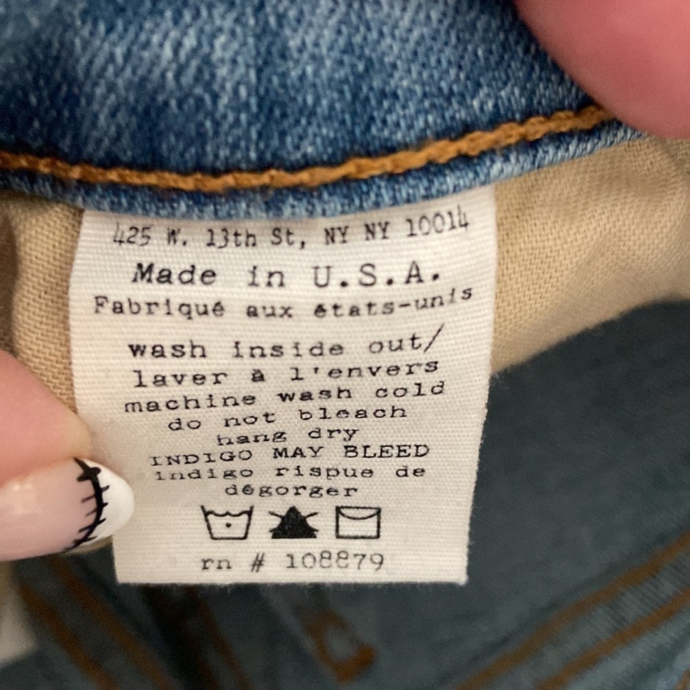 Women’s rag & bones skinny jeans. Size 26