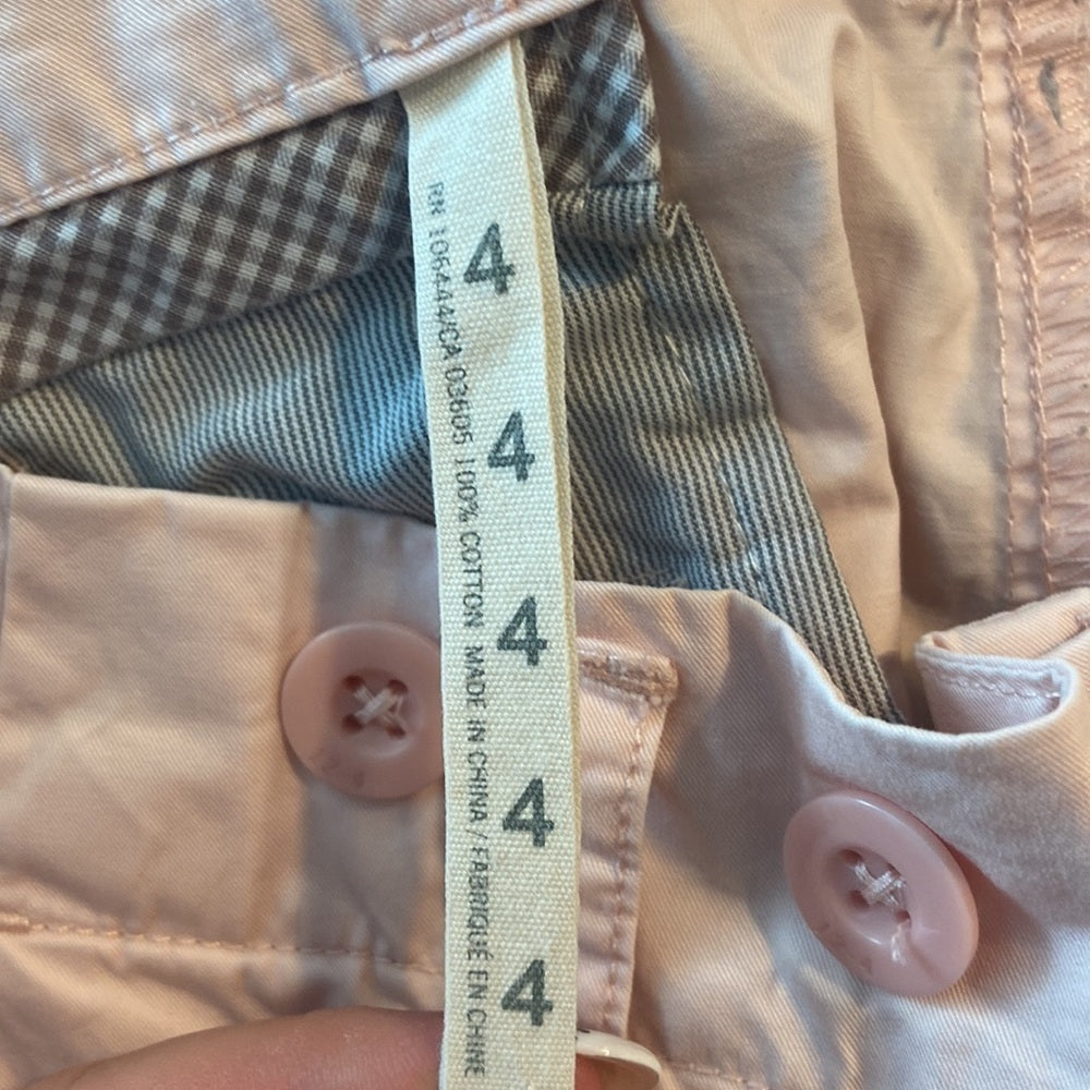 WOMEN’S Paper Boy pink shorts. Size 4
