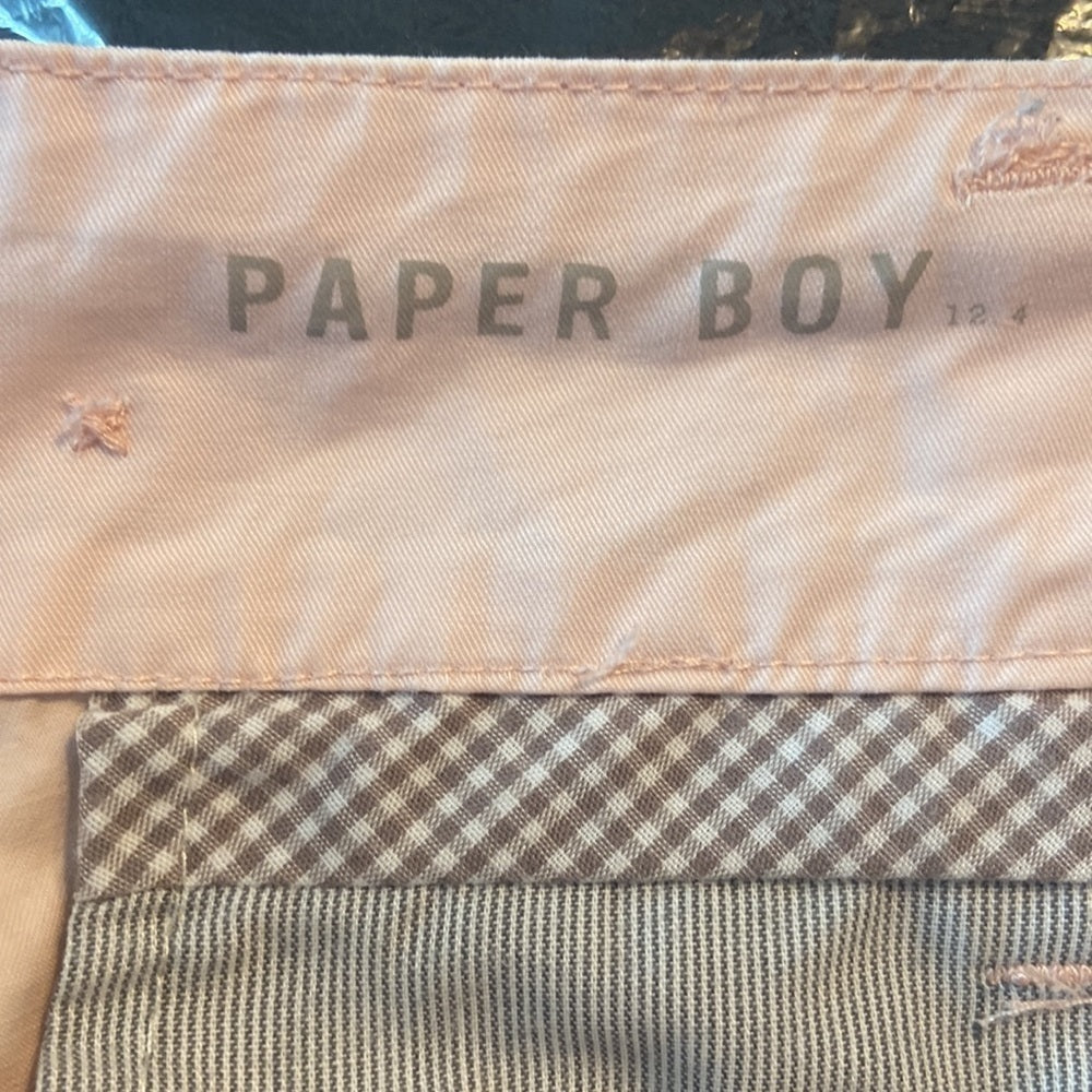 WOMEN’S Paper Boy pink shorts. Size 4