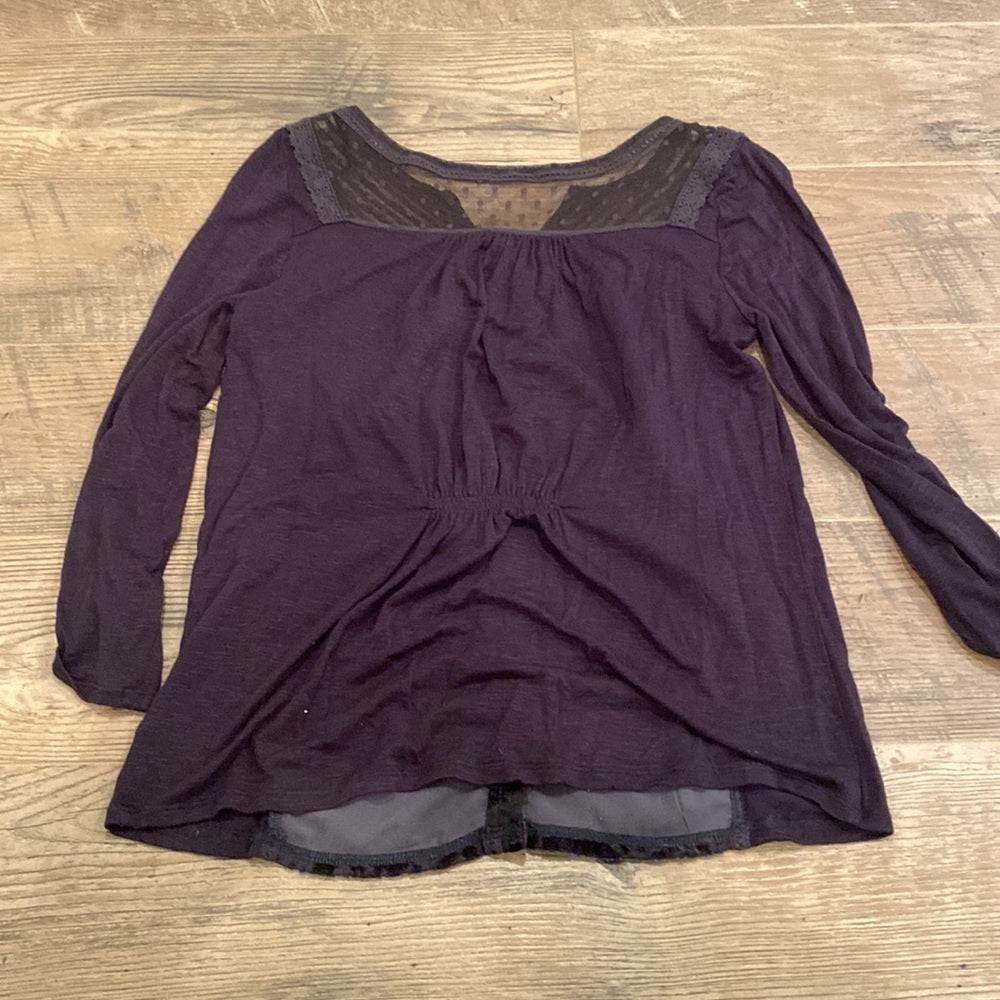 MEADOW Rue Women’s Purple Blouse Size XS