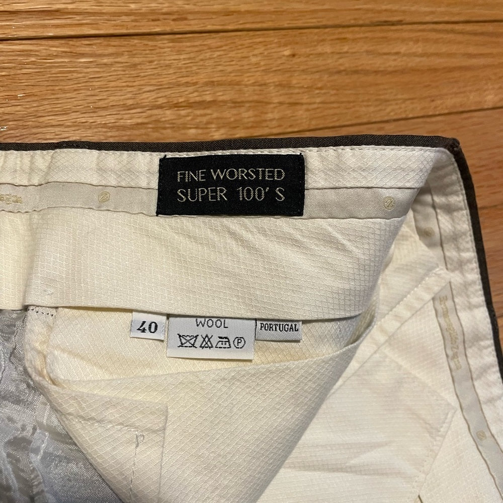 Ermenegilio Zegna Grey Men’s Dress Pants Size 40