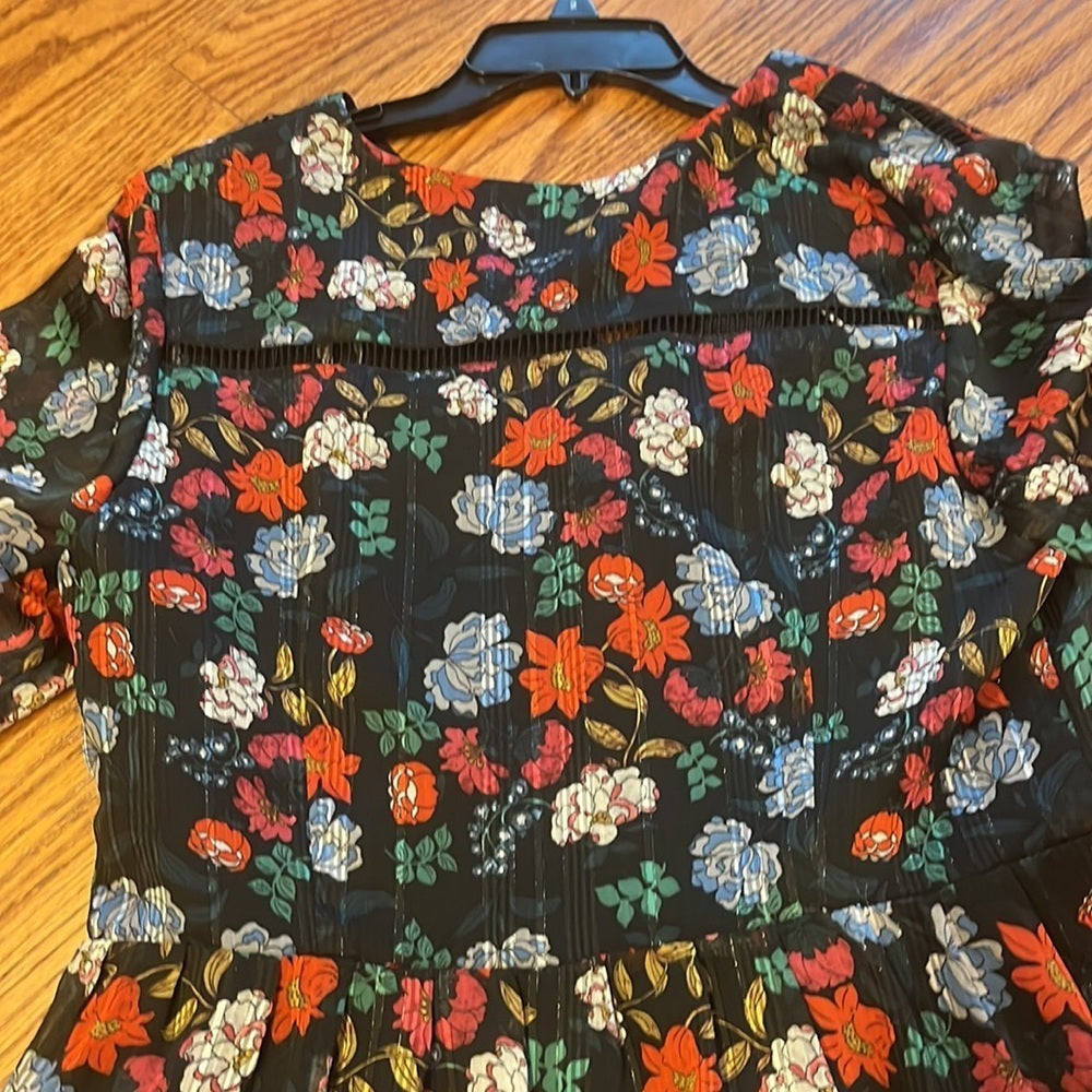 NWT Nanette Lepore Woman’s Berry Multicolored Print Dress Size 12