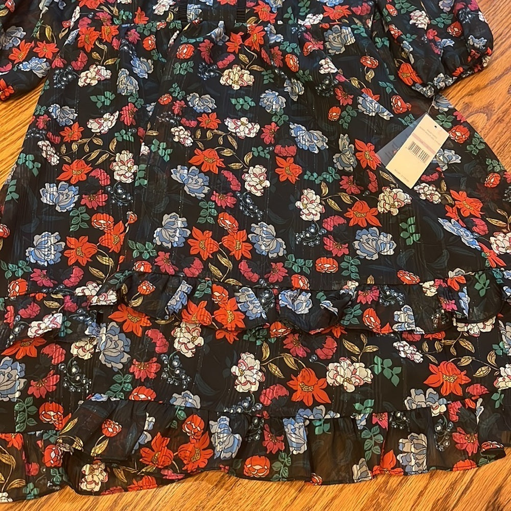 NWT Nanette Lepore Woman’s Berry Multicolored Print Dress Size 12