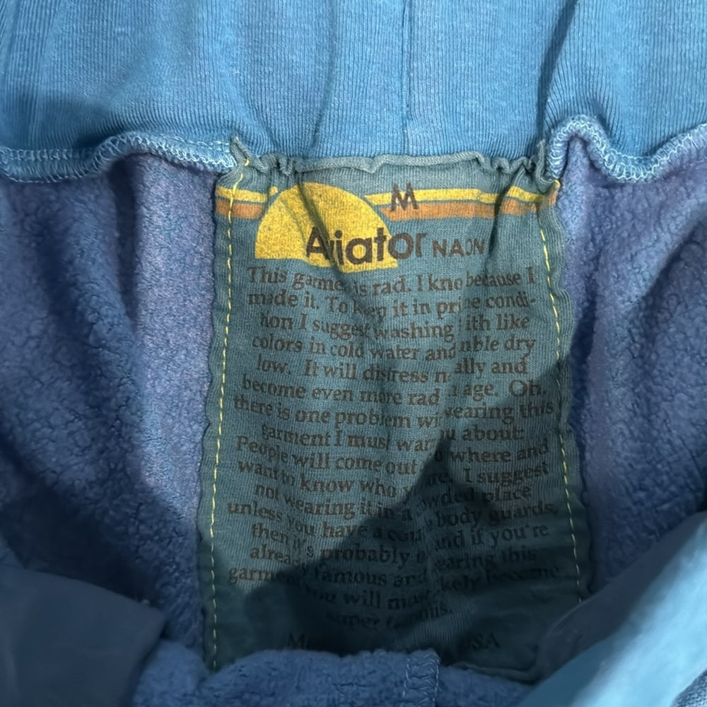 Aviator Nation Women’s Blue Two Tone Sweatpants Size Medium
