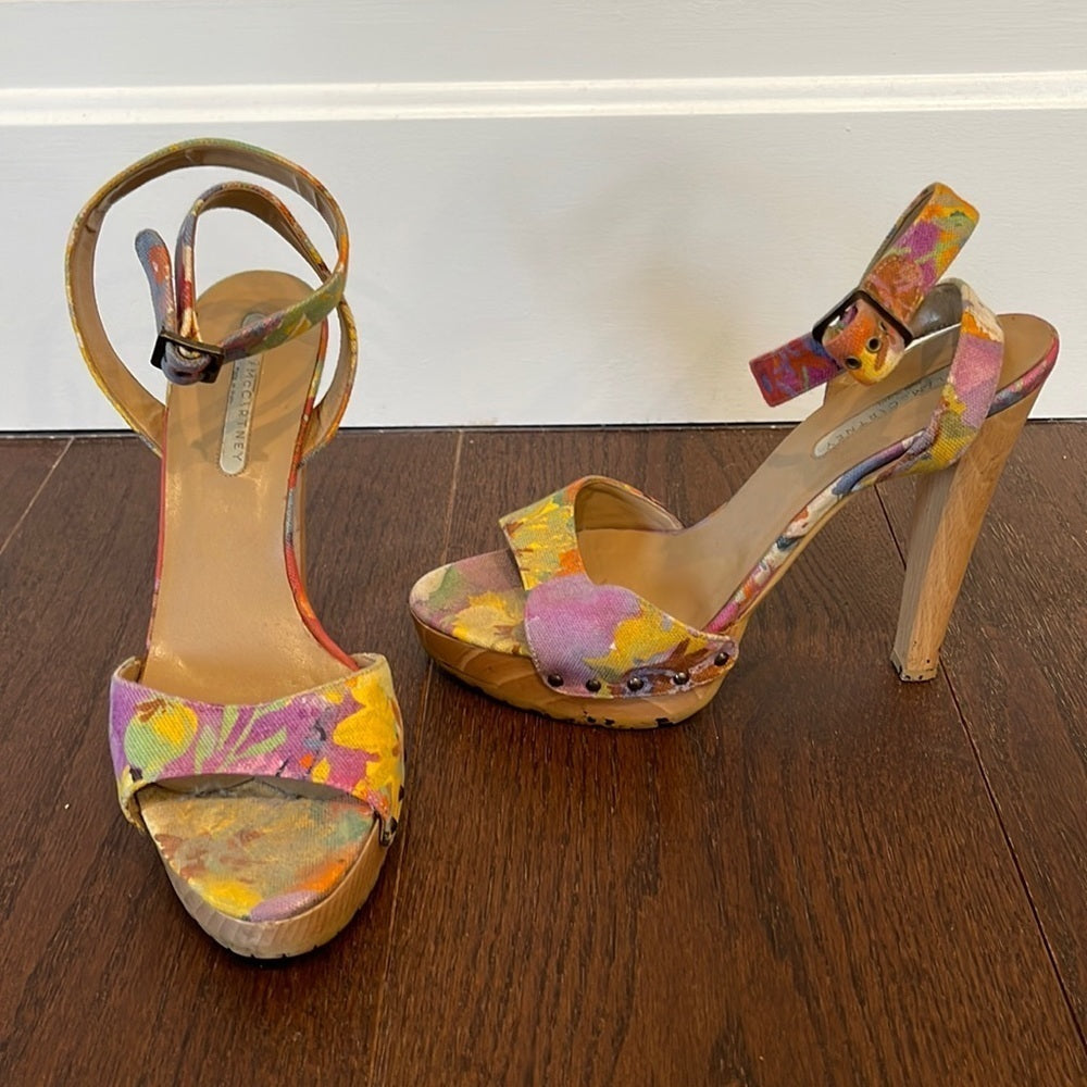 Stella McCartney Cloth Sandals Size 8.5