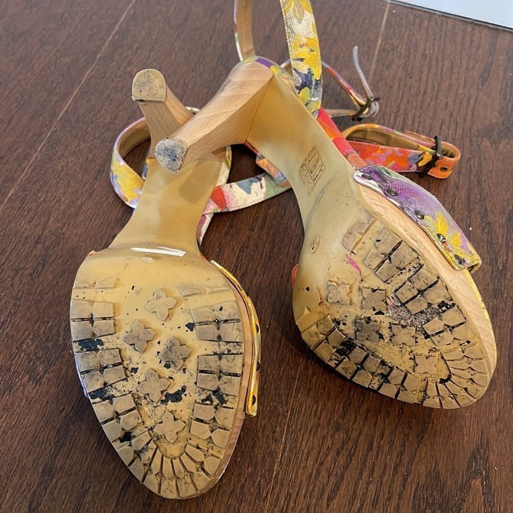 Stella McCartney Cloth Sandals Size 8.5