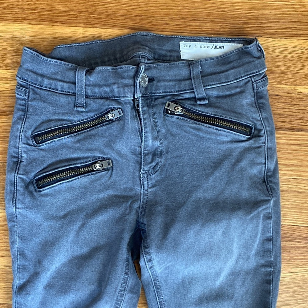 Rag & Bone Women’s Grey Skinny Jeans Size 25