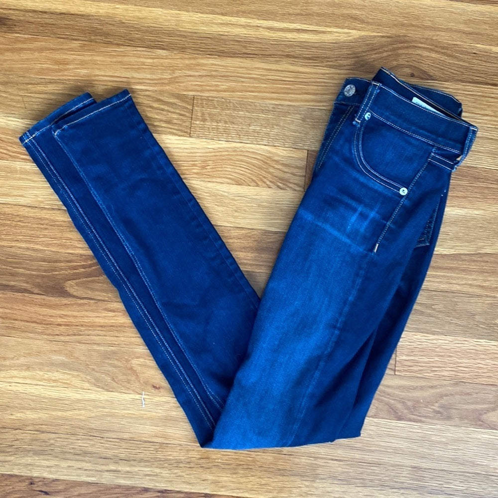 Rag & Bone Women’s Blue High Rise Skinny Jeans Size 24