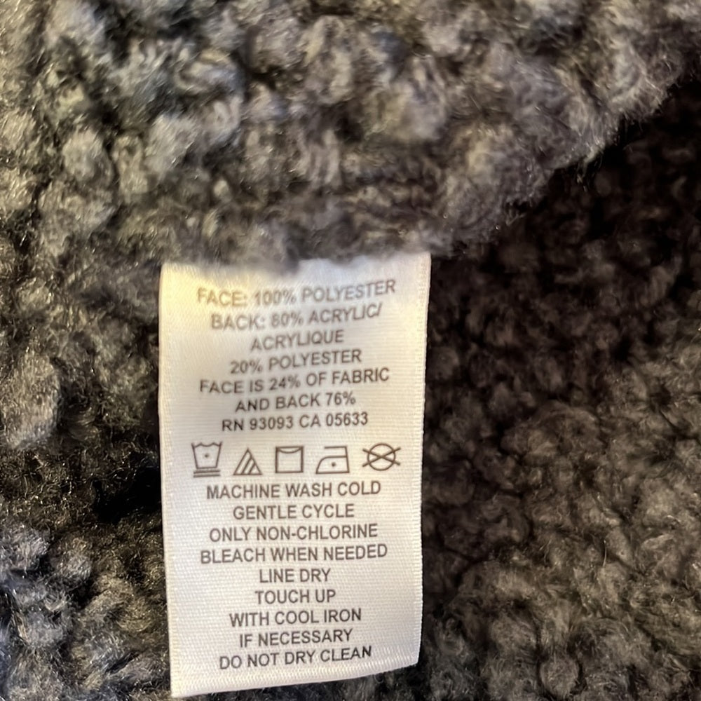 Nic + Zoe Woman’s Black Fur Lined Jacket Size XS