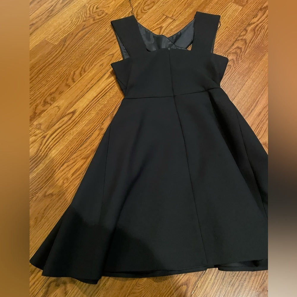 Maje Black Cut Out Dress Size 38