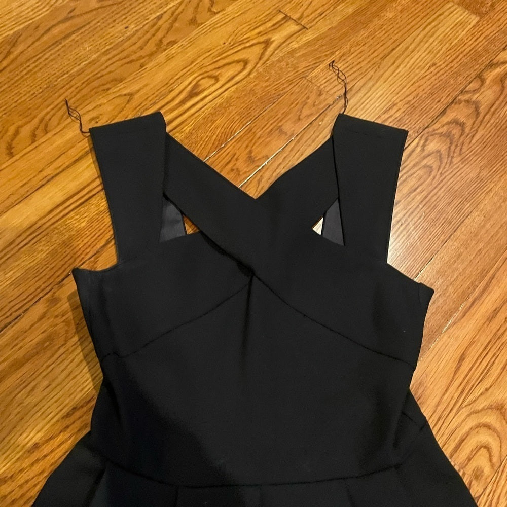 Maje Black Cut Out Dress Size 38