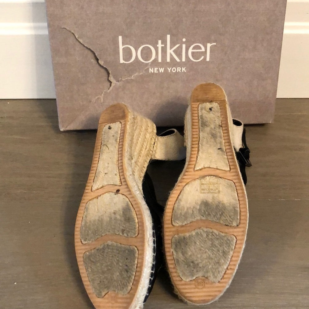 BOTKIER 2 inches Wedges Black Size 8.5
