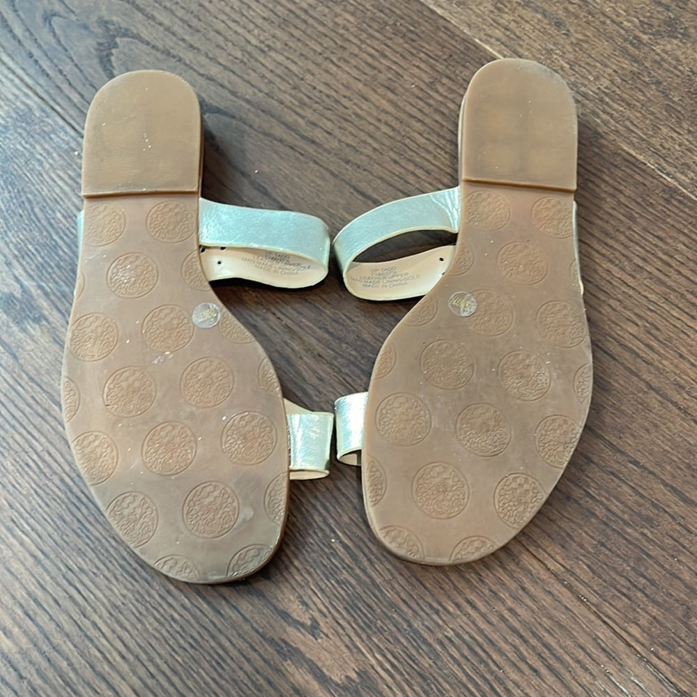Vince Camuto Women’s Pewter Sandals Size 7.5