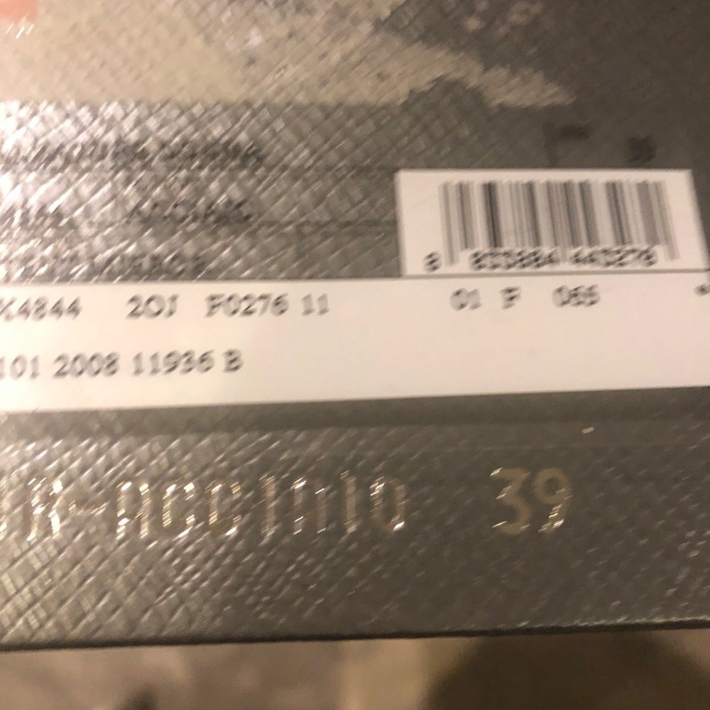 Prada Silver Sandals Size 39/9