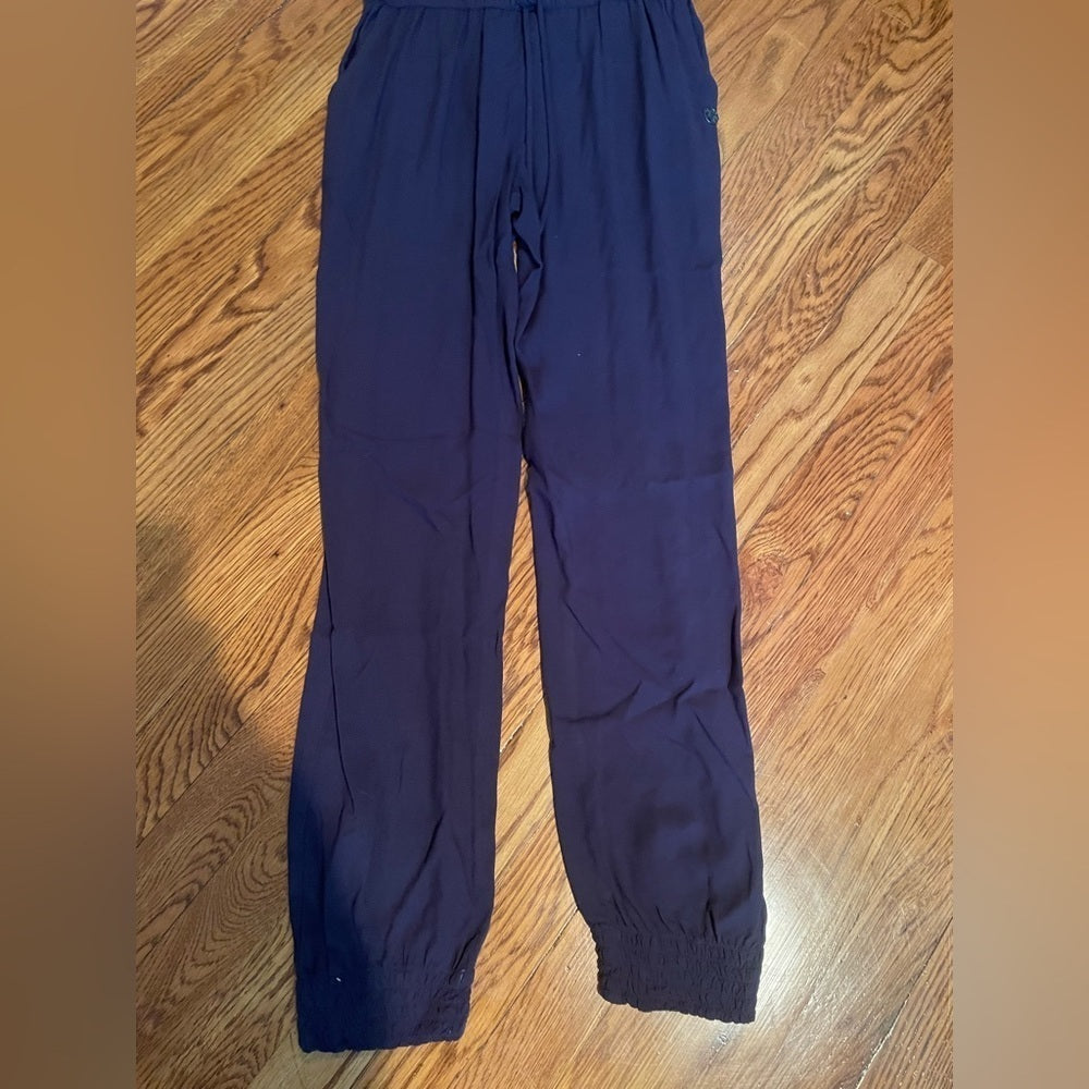 ARMANI Junior Girls Dark Purple Jump Suit Size 14