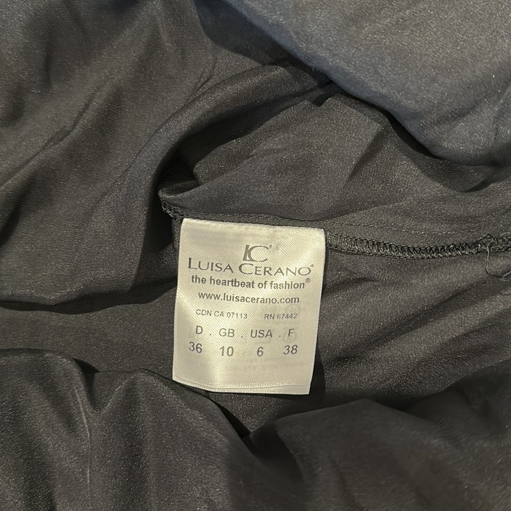 LUISA Cerano Hartly Women’s Silk Hooded Blouse - Size 6