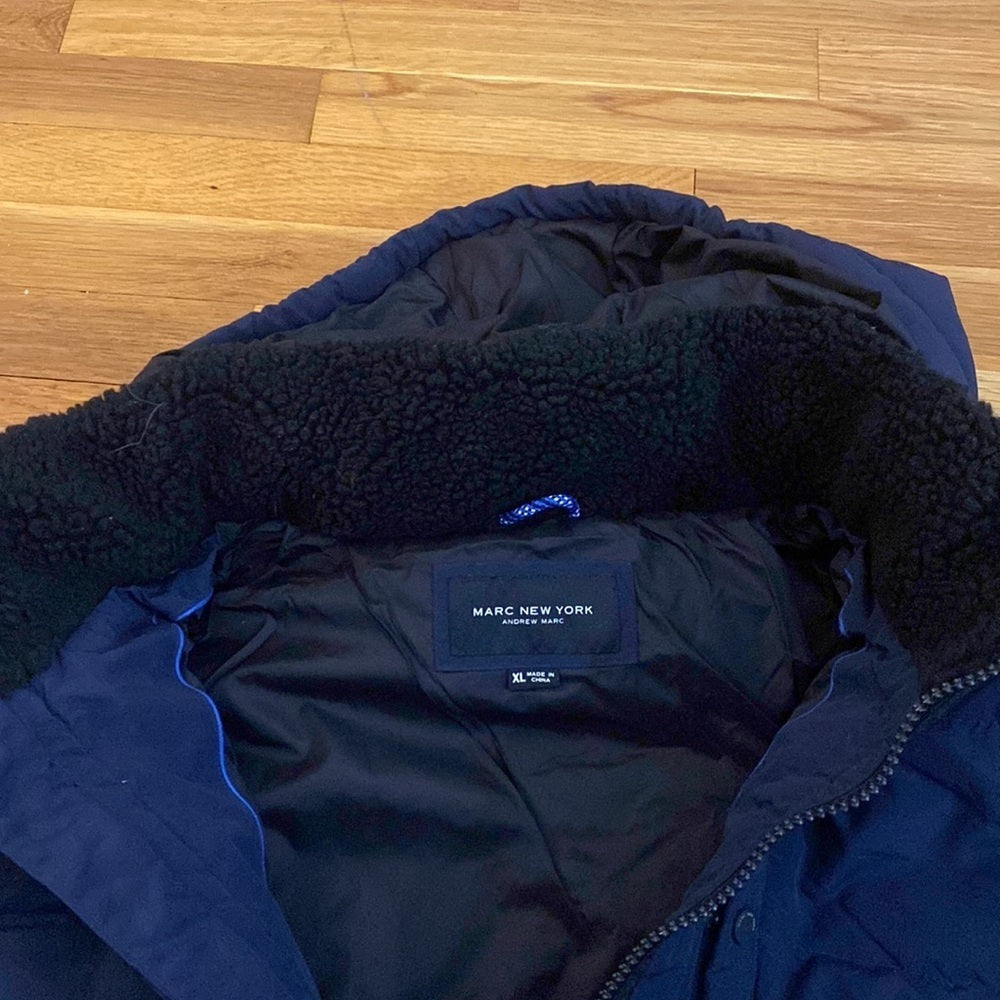 Marc New York Women’s Blue Winter Jacket Size XL