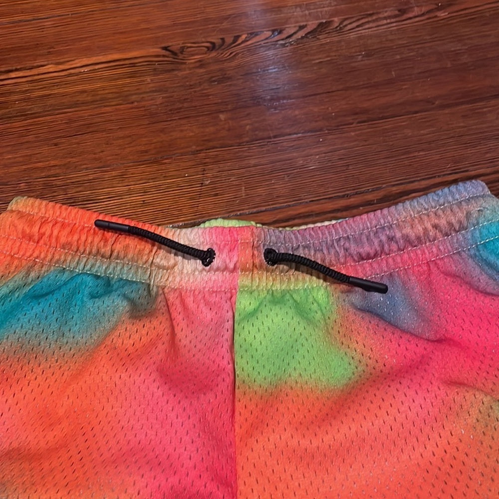 Nike Kids Rainbow Shorts Size M
