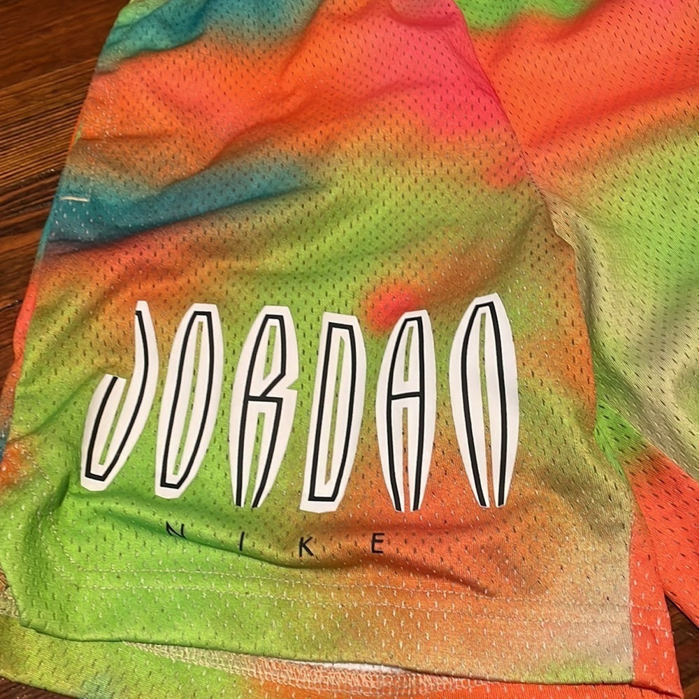 Nike Kids Rainbow Shorts Size M