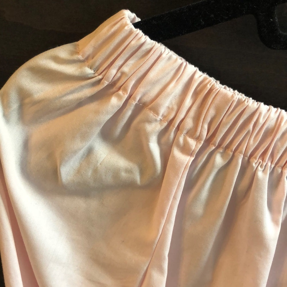 Zara Off the Shoulder Pink Top