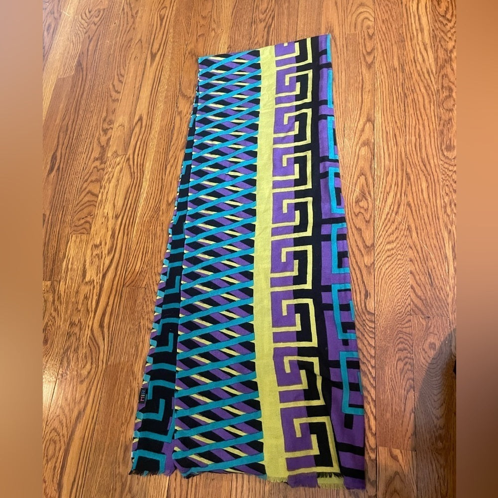 Mir Multicolored Patterned Scarf