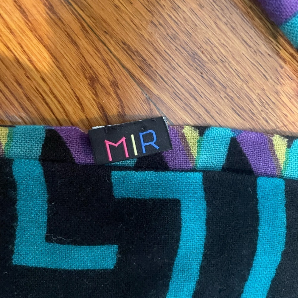 Mir Multicolored Patterned Scarf