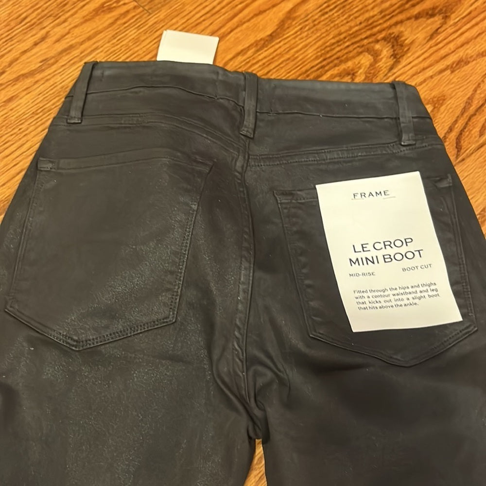 NWT FRAME Woman’s Le Crop Mini Boot Cut Jeans Size 26