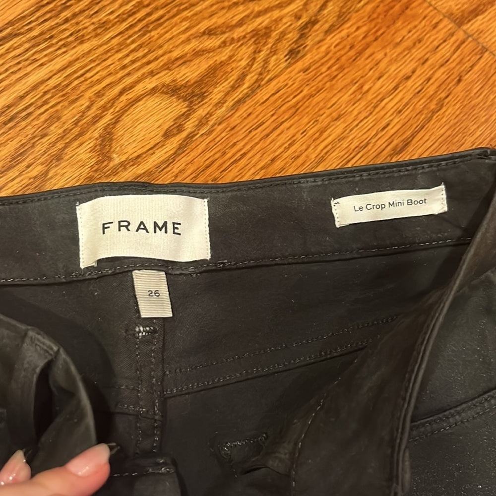 NWT FRAME Woman’s Le Crop Mini Boot Cut Jeans Size 26