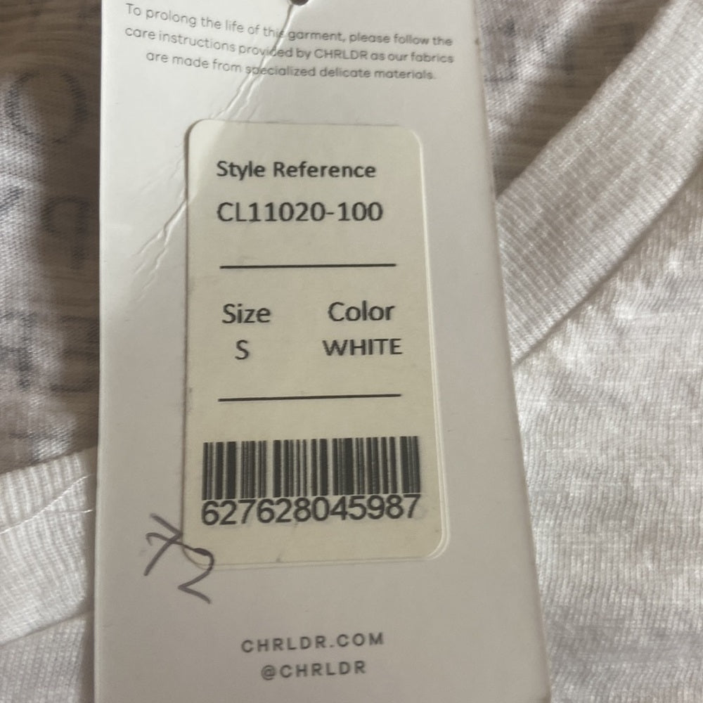 NWT Women’s Chrldr t shirt. White. Size S