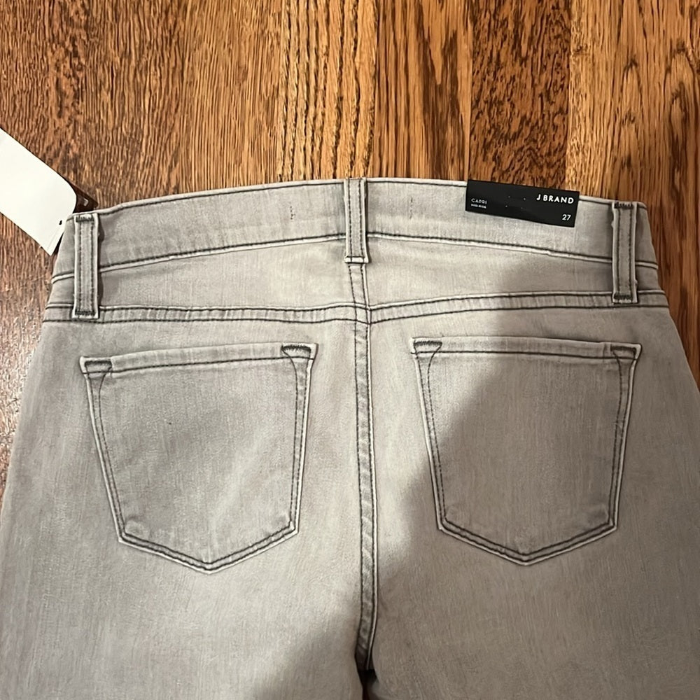 NWT J Brand Women’s Ventura Capri Mid-Rise Jeans Size 27