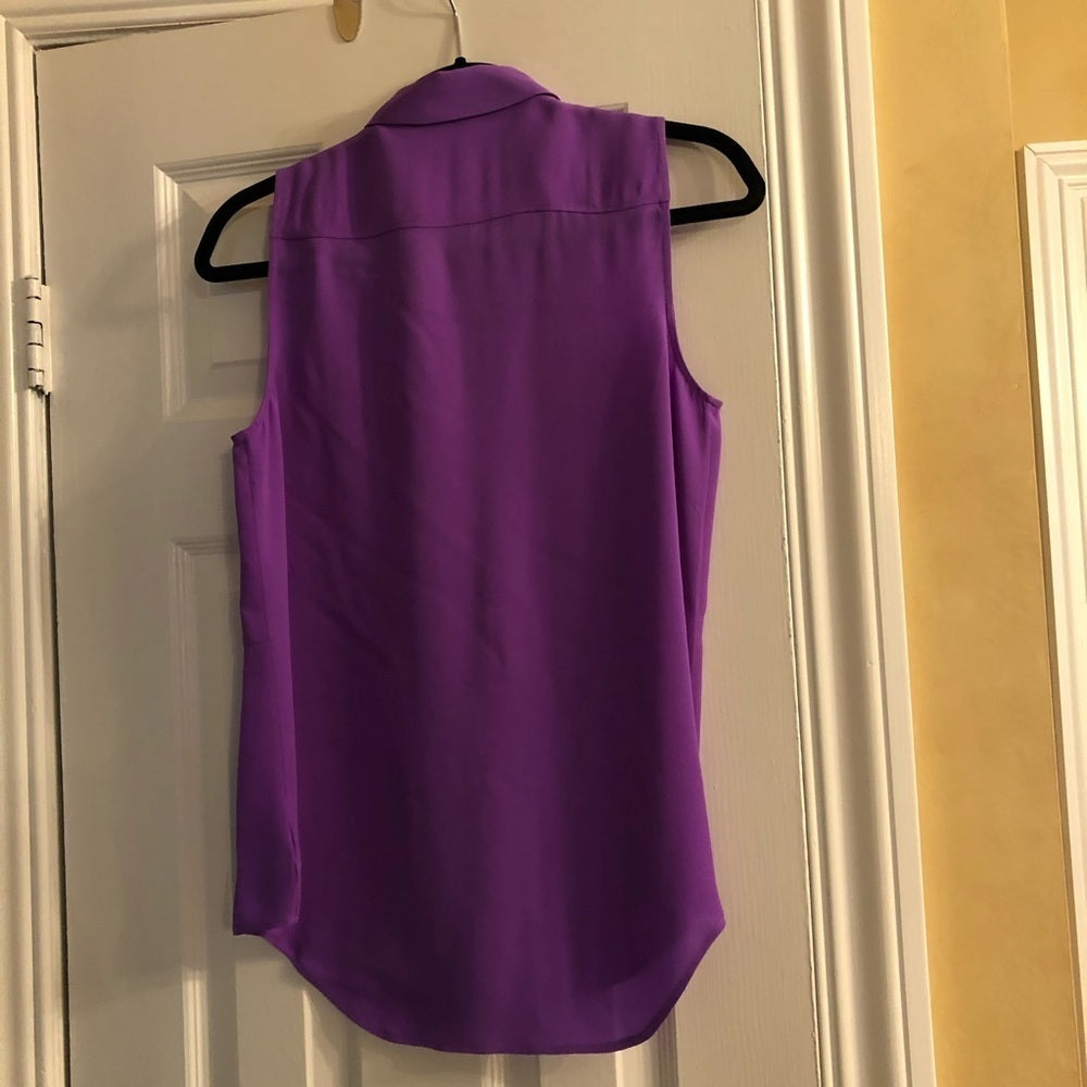 Theory Button Down Tank Top Size Medium