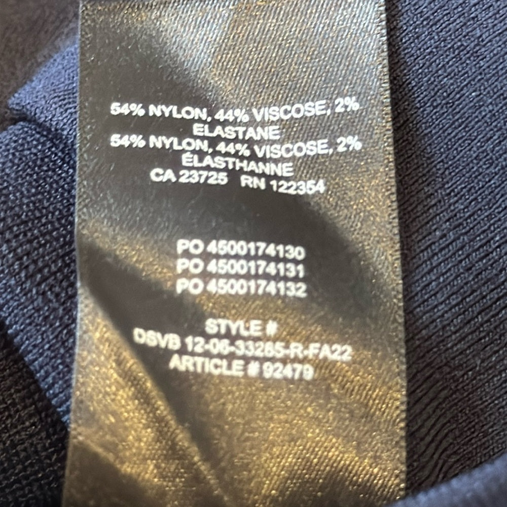 NWT Ten by Babaton Women’s Navy Flare Pants Size Small