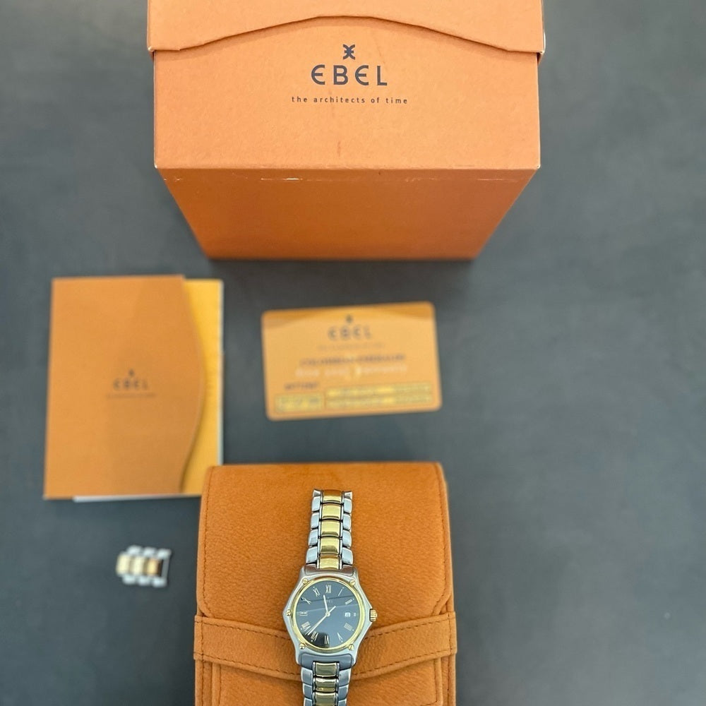 Ebel Men’s Stainless Steel and Gold Watch