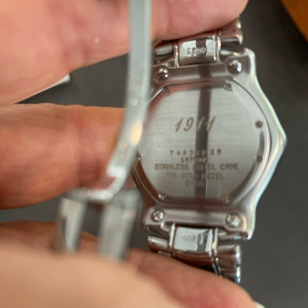 Ebel Men’s Stainless Steel and Gold Watch