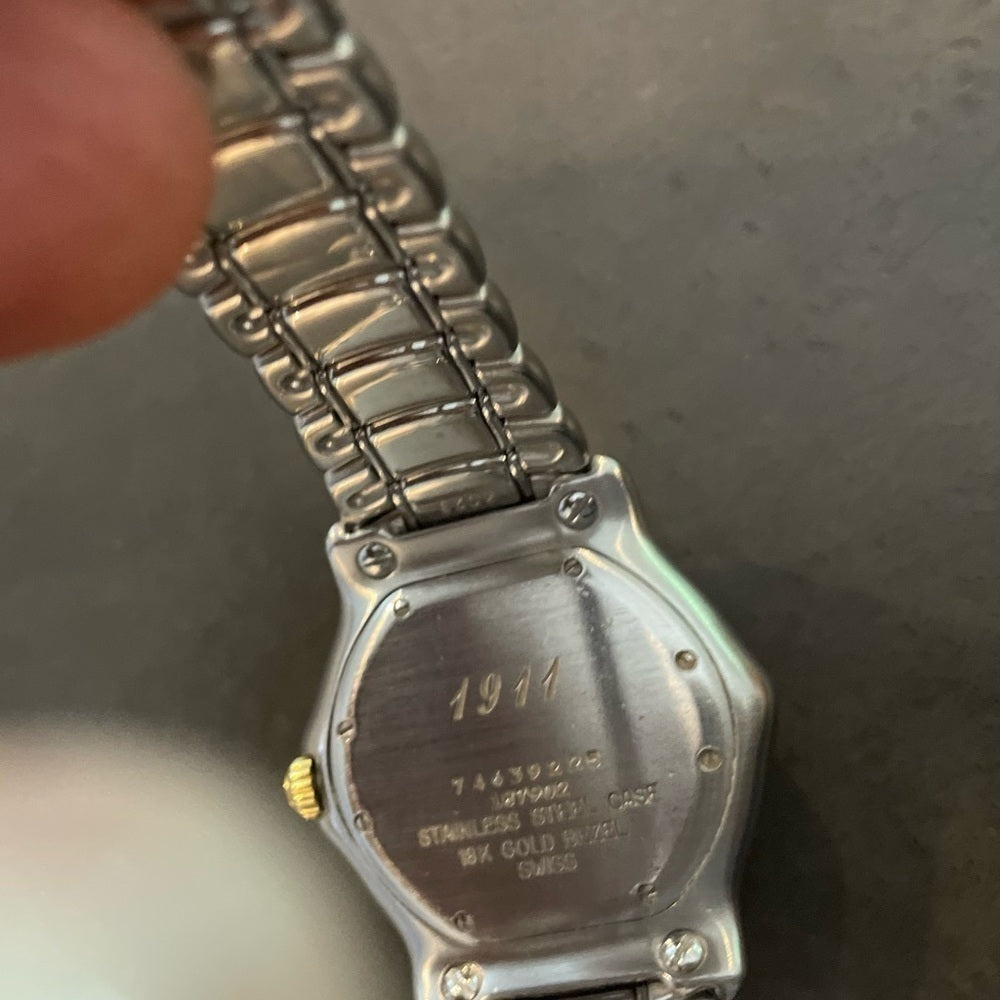 Ebel Men’s Stainless Steel and Gold Watch