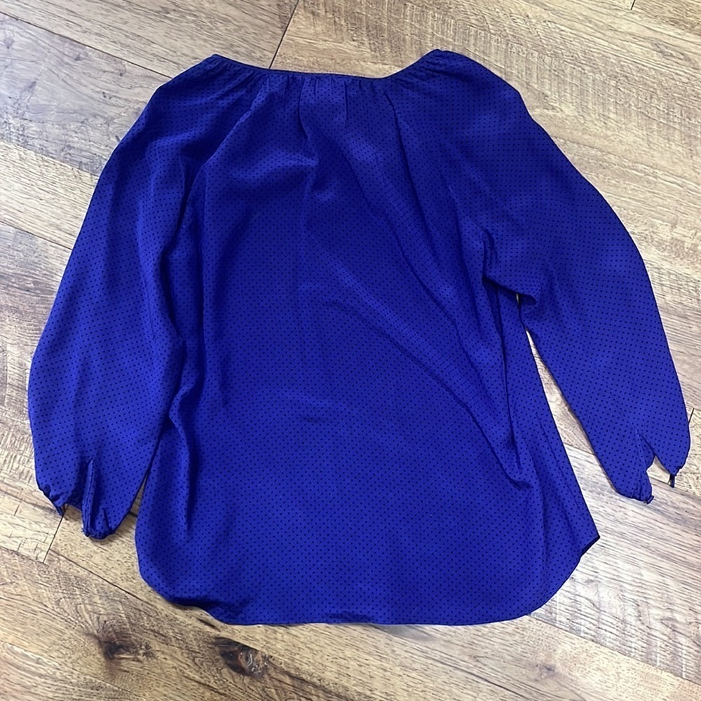 Rebecca Taylor Women’s Purple Silk Blouse Size 6