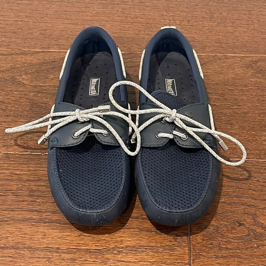 Vilebrequin Men’s Navy Boat Shoes Size 7